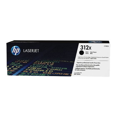 Toner Original HP 312X (CF380X) Preto Alta Cap.