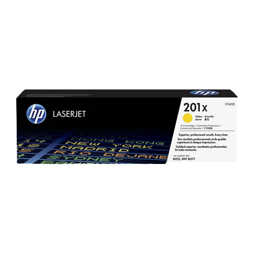 Toner Original HP 201X (CF402X) Amarelo