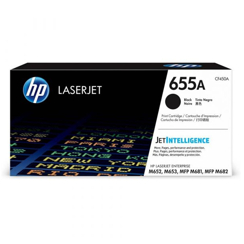 Toner Original HP 655A Preto