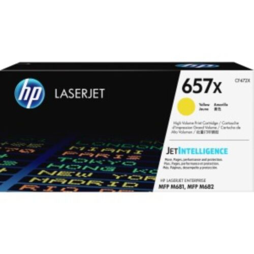 Toner Original HP 657X (CF472X) Amarelo