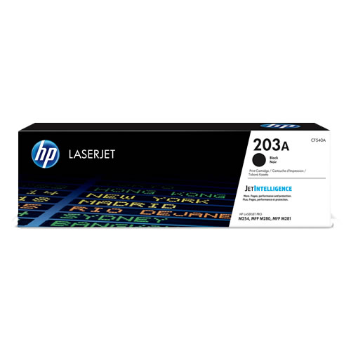 Toner Original HP 203A (CF540A) Preto