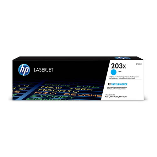 Toner Original HP 203X (CF541X) Ciano