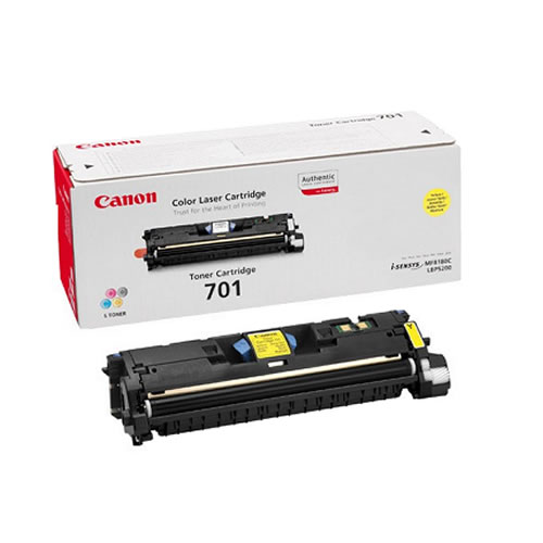 Toner Original Canon 701 Amarelo Alta Cap.