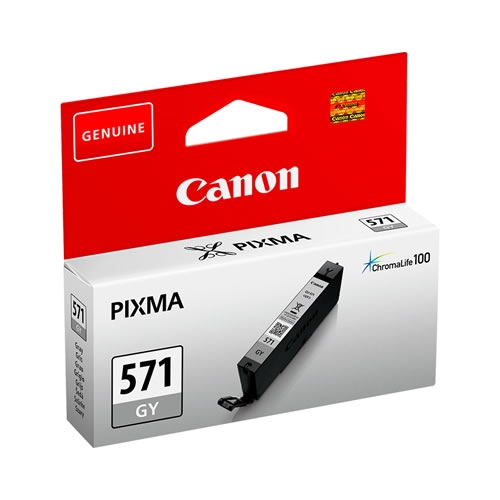 Tinteiro Original Canon CLI-571 Cinzento