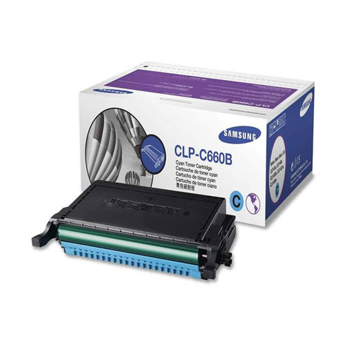 Toner Original Samsung CLPC660B Ciano Alta Cap.