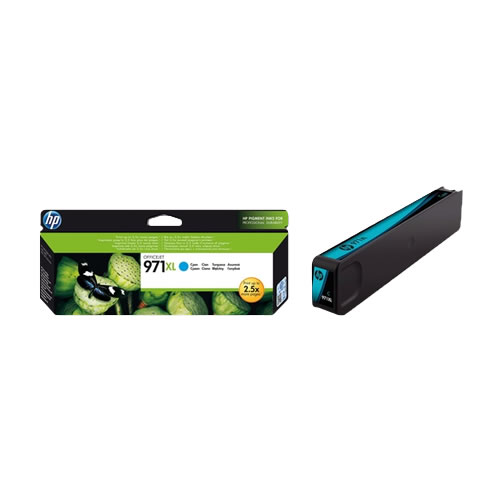 Tinteiro Original HP 971 XL Ciano