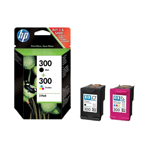 Tinteiro Original HP 300 Pack 4 cores