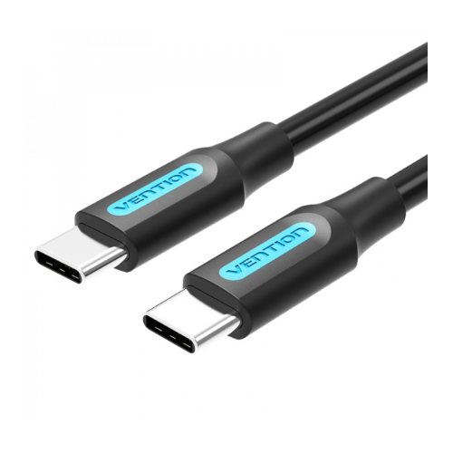 Cabo USB-C - USB-C 2.0 Preto 1mt