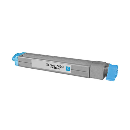 TonerCompatível Xerox Phaser 7400 Ciano Alta Cap.