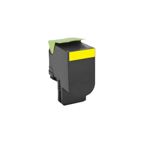 Toner Compatível Lexmark CX410 Amarelo