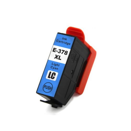 Tinteiro Compatível Epson 378 XL Ciano Claro