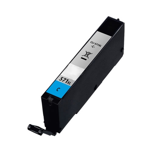 Tinteiro Compatível Canon CLI-571 XL Ciano
