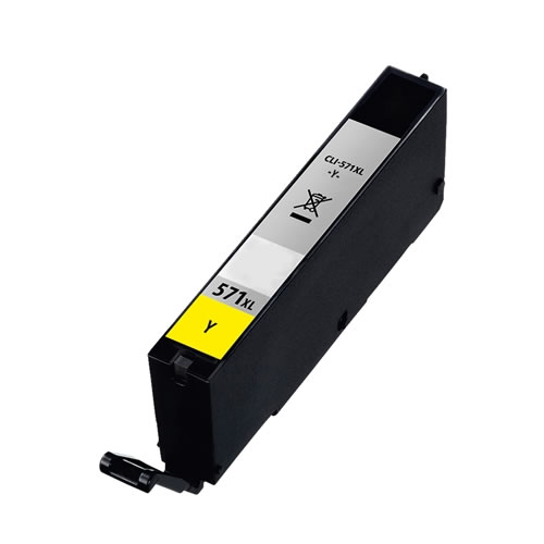 Tinteiro Compatível Canon CLI-571 XL Amarelo