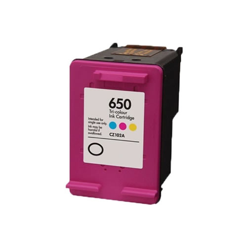 Tinteiro Compatível HP 650 (CZ102A) Cores