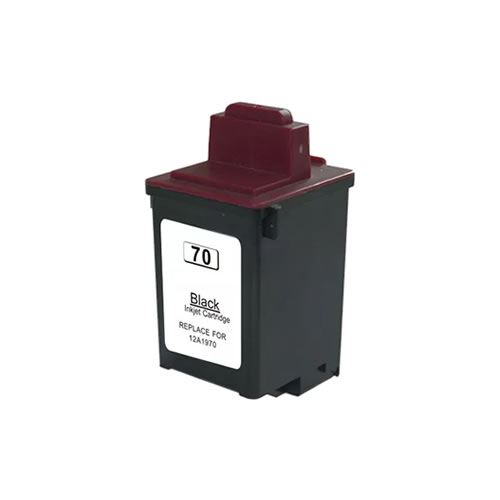 Tinteiro Compatível Lexmark 70 (12AX970E) Preto
