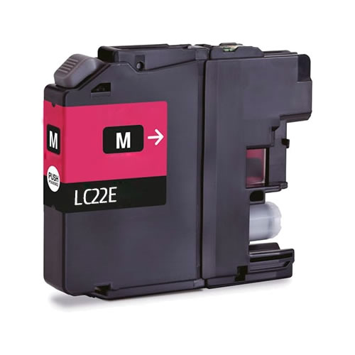 Tinteiro Compatível Brother LC22E Magenta