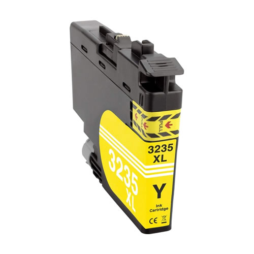 Tinteiro Compatível Brother LC3235 XL Amarelo