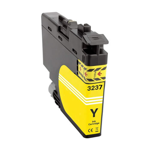 Tinteiro Compatível Brother LC3237 Amarelo