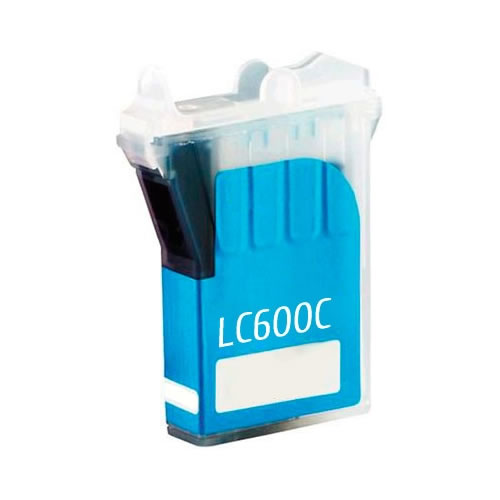 Tinteiro Compatível Brother LC600 Ciano