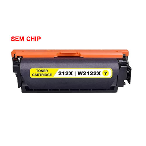 Toner Compatível HP 212X Amarelo Sem Chip