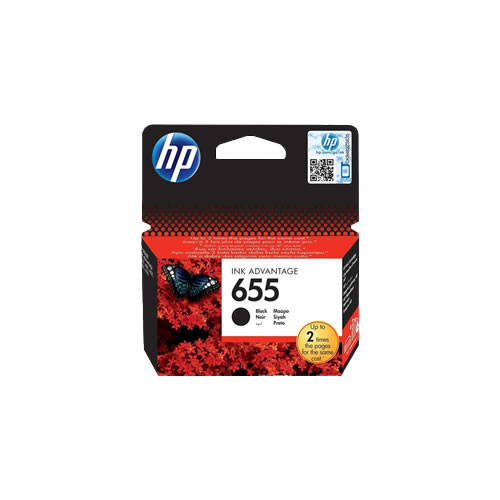 Tinteiro Original HP 655 Preto