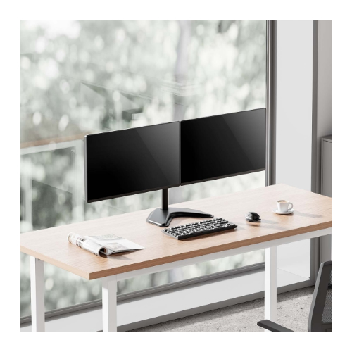 Suporte C/ Base de Mesa Duplo p/ Monitor 17