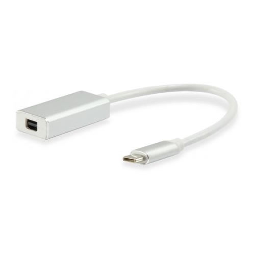 Adaptador USB C Male para Mini DisplayPort Female