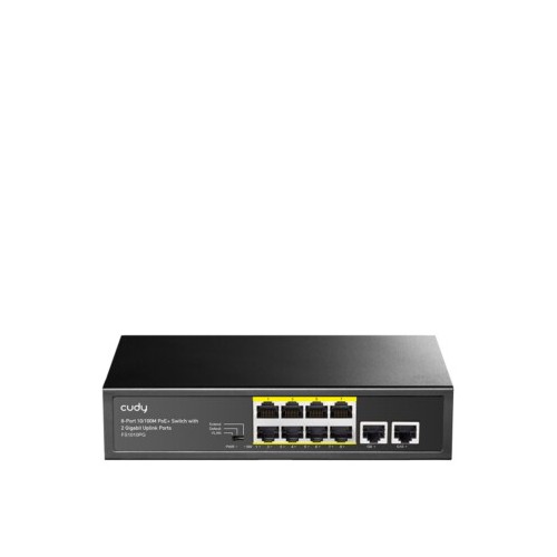 Switch Cudy FS1010PG PoE 8 Portas 10/100Mbps