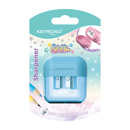 Afia Lápis Glitter c/ Depósito 2 Bocas