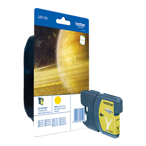 Tinteiro Original Brother LC1100 Amarelo