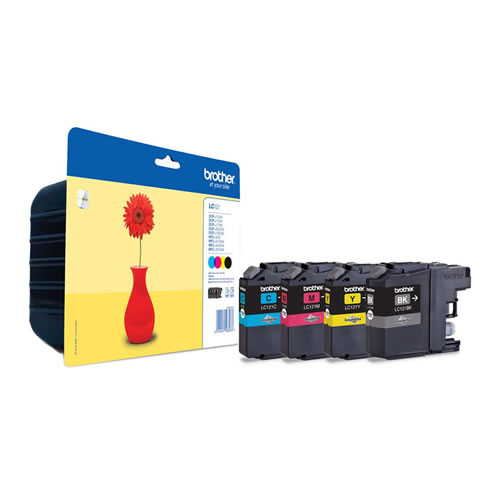 Tinteiro Original Brother LC121 Pack 4 Cores
