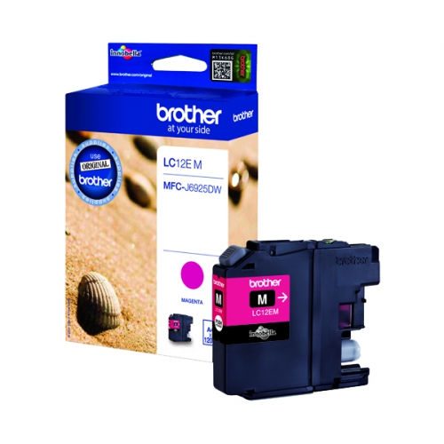Tinteiro Original Brother LC12E Magenta