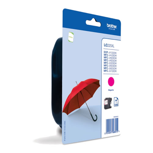 Tinteiro Original Brother LC225 XL Magenta