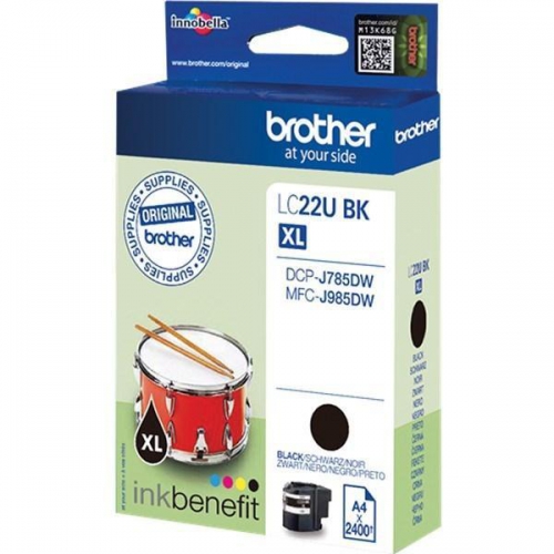 Tinteiro Original Brother LC22U Preto