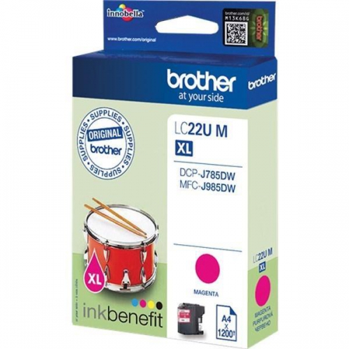 Tinteiro Original Brother LC22U Magenta