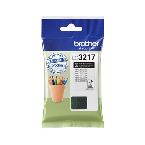 Tinteiro Original Brother LC3217 Preto
