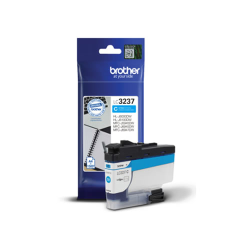 Tinteiro Original Brother LC3237 Ciano