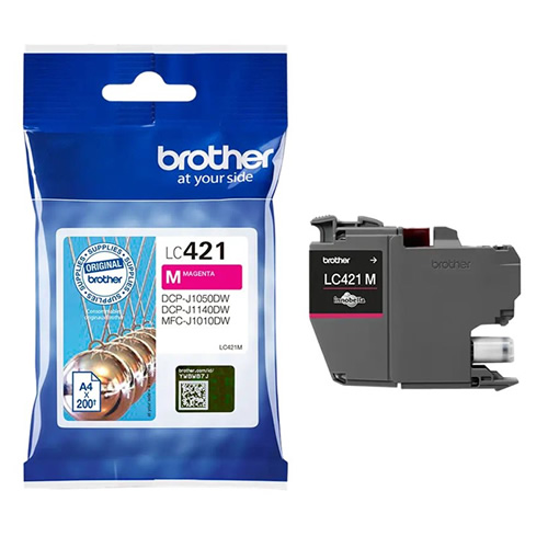 Tinteiro Original Brother LC421 Magenta