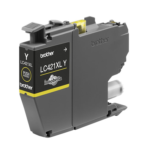 Tinteiro Original Brother LC421 XL Amarelo