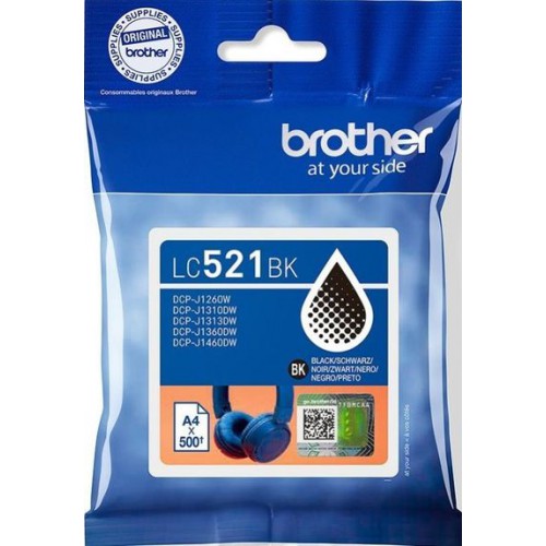 Tinteiro Original Brother LC521 Preto