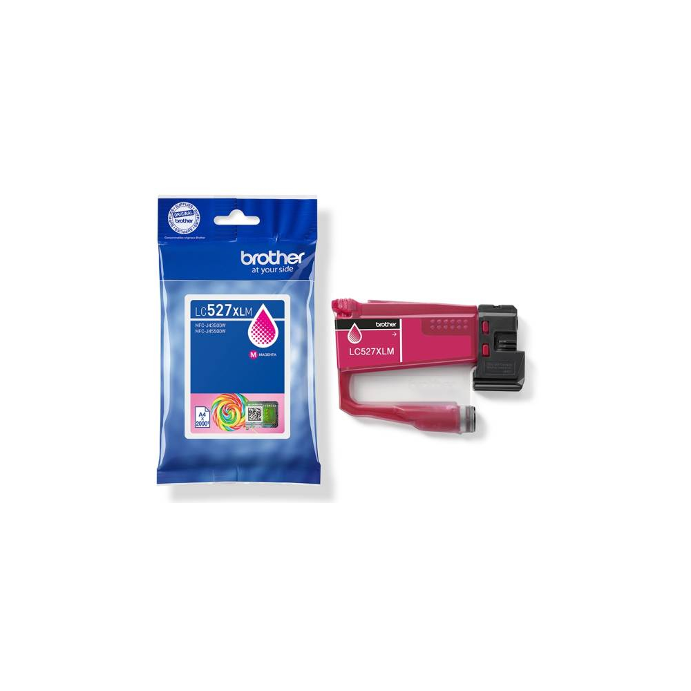 Tinteiro Original Brother LC527 XL Magenta