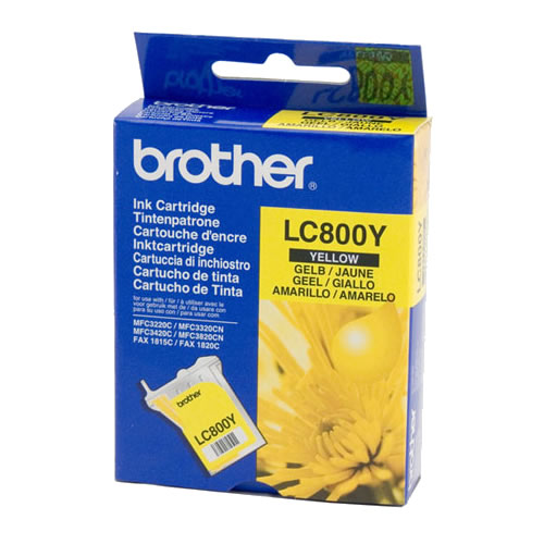 Tinteiro Original Brother LC800 Amarelo