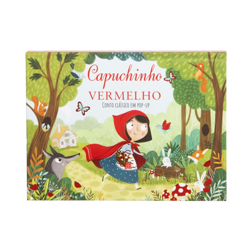 Livros Infantis - Pop-up Capuchinho Vermelho