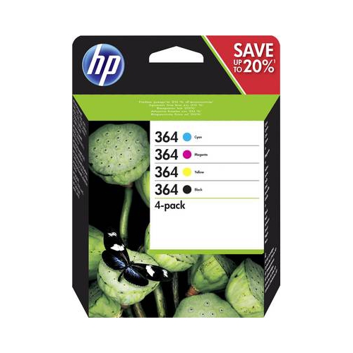 Pack Tinteiros Originais HP 364 - Pack 4