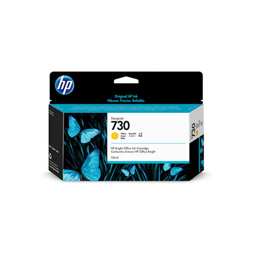 Tinteiro Original HP 730 Amarelo (130ml)