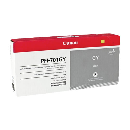 Tinteiro Original Canon PFI-701 Cinza