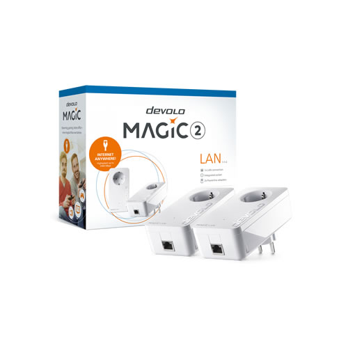 Powerline Devolo Magic 2 LAN 2400Mbps - Pack 2