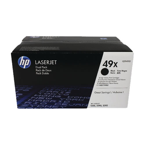 Toner Original HP 49X (Q5949X) Pack 2un