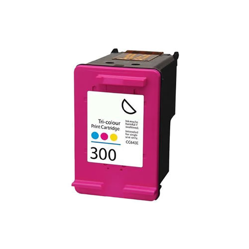 Tinteiro Reciclado HP 300 (CC643E) Tricolor