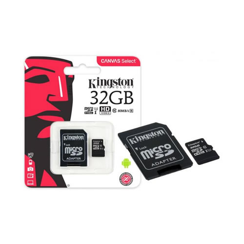 Cartão Memória Kingston Micro SDCS 32GB CL10